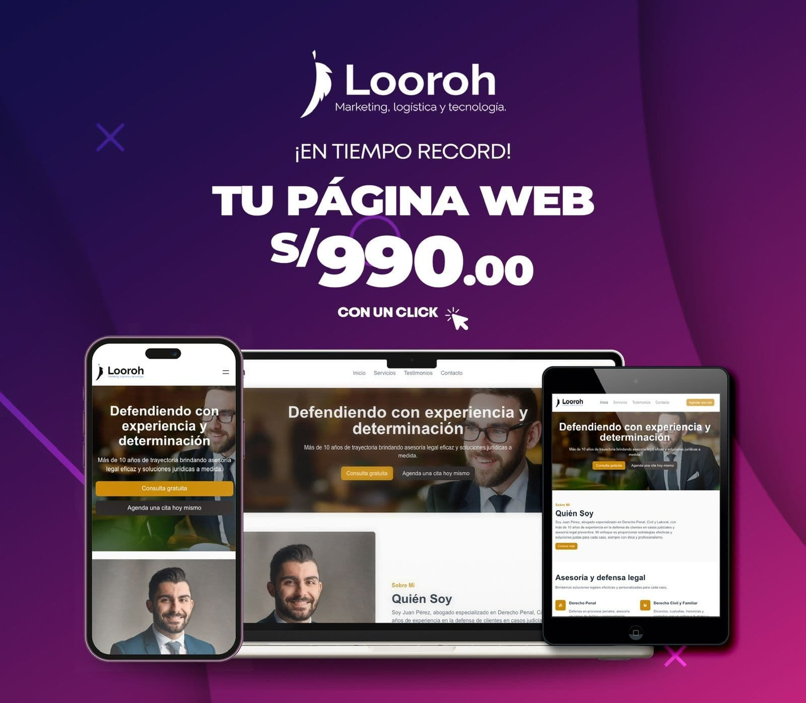 Campaña Página Web Looroh